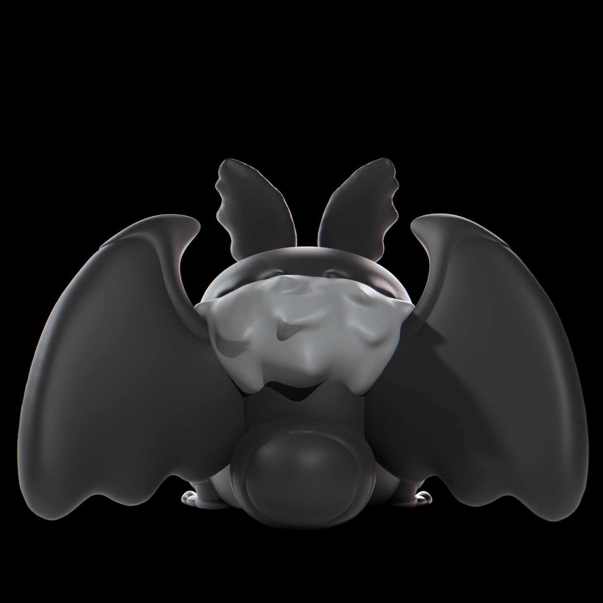 Mothman - UNPAINTED - Grumpii Art Toy