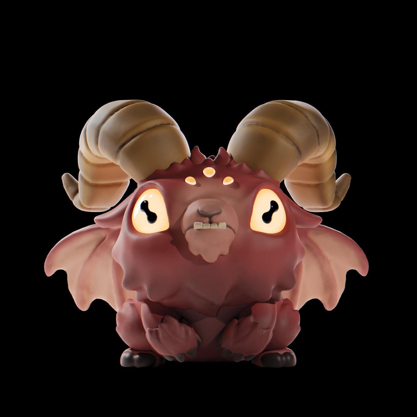 DevilGoat - UNPAINTED - Grumpii Art Toy