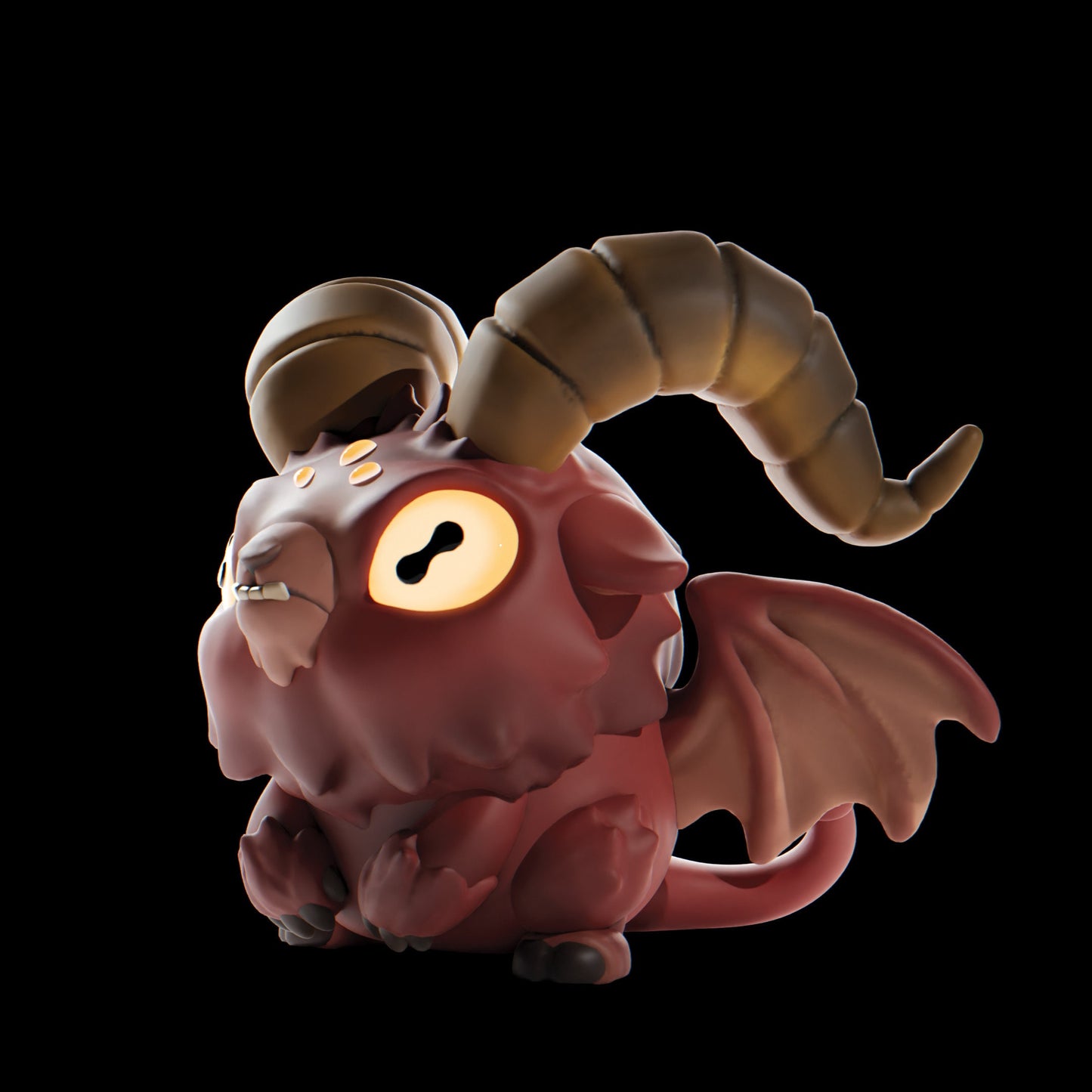 DevilGoat - UNPAINTED - Grumpii Art Toy