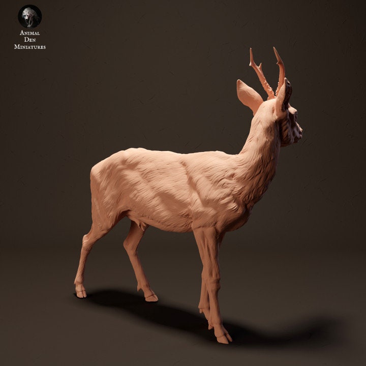 Roe Deer - UNPAINTED- Animal Den Miniatures