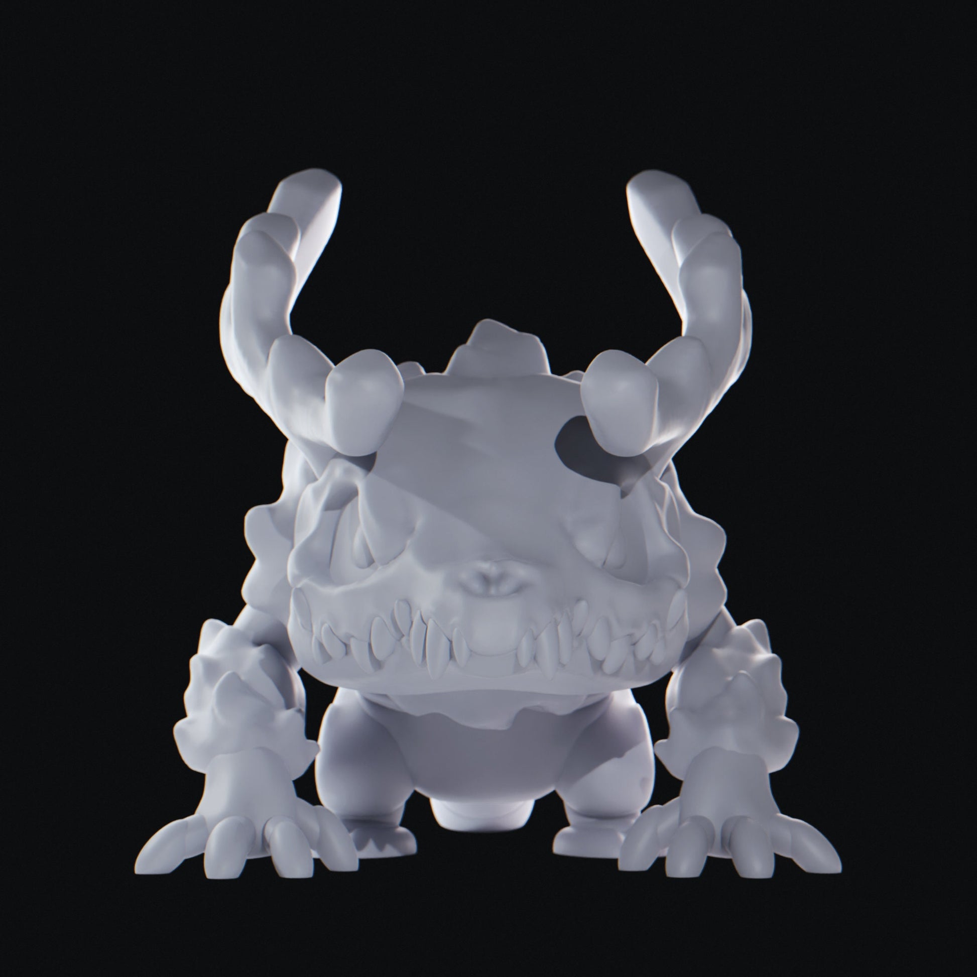 Wendigo - UNPAINTED - Grumpii Art Toy
