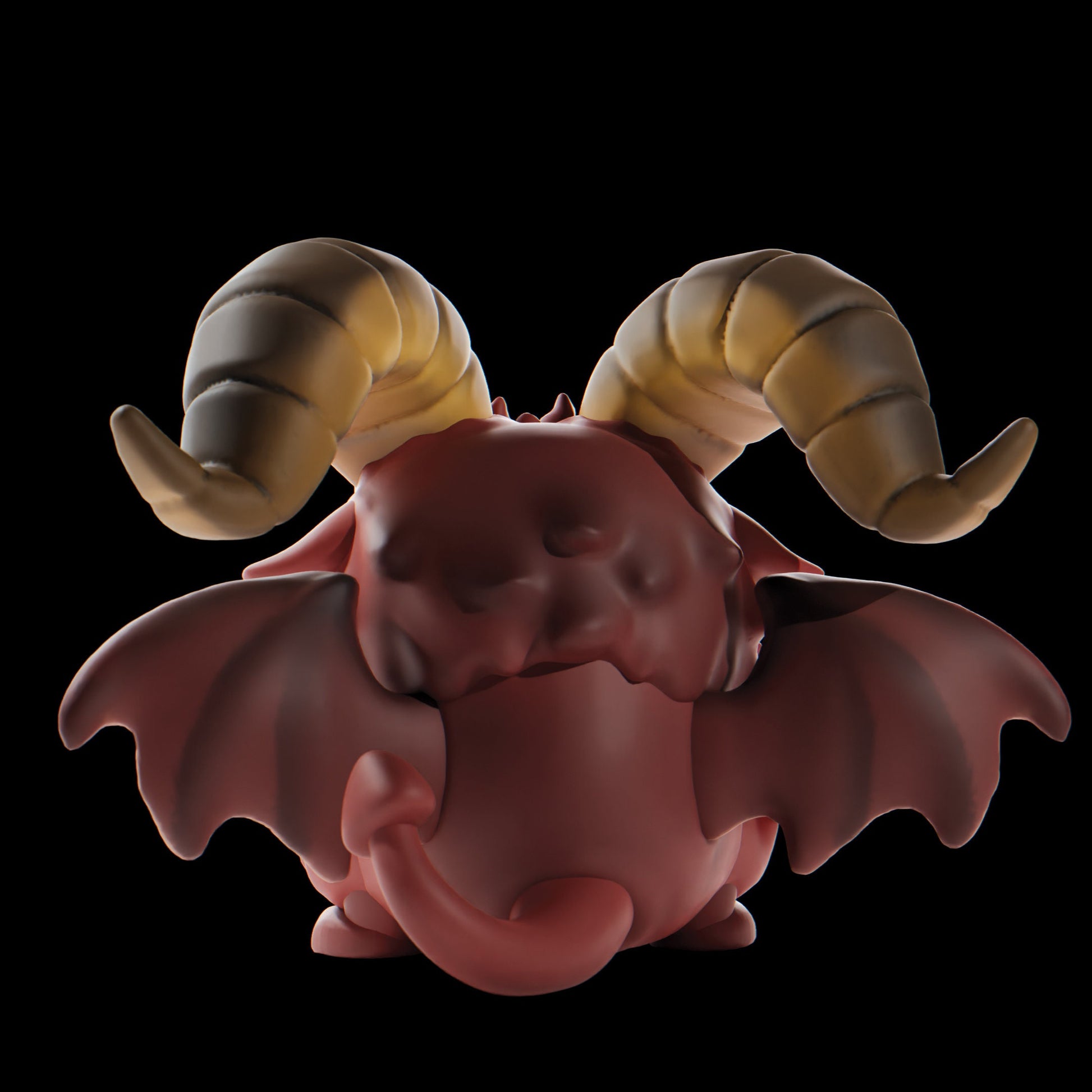 DevilGoat - UNPAINTED - Grumpii Art Toy