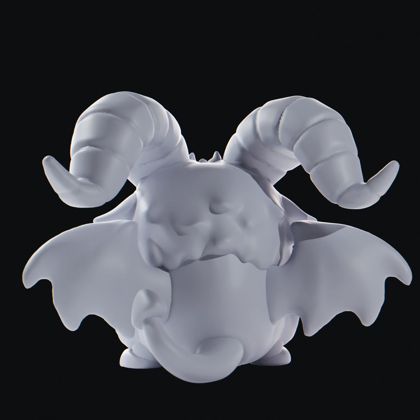 DevilGoat - UNPAINTED - Grumpii Art Toy