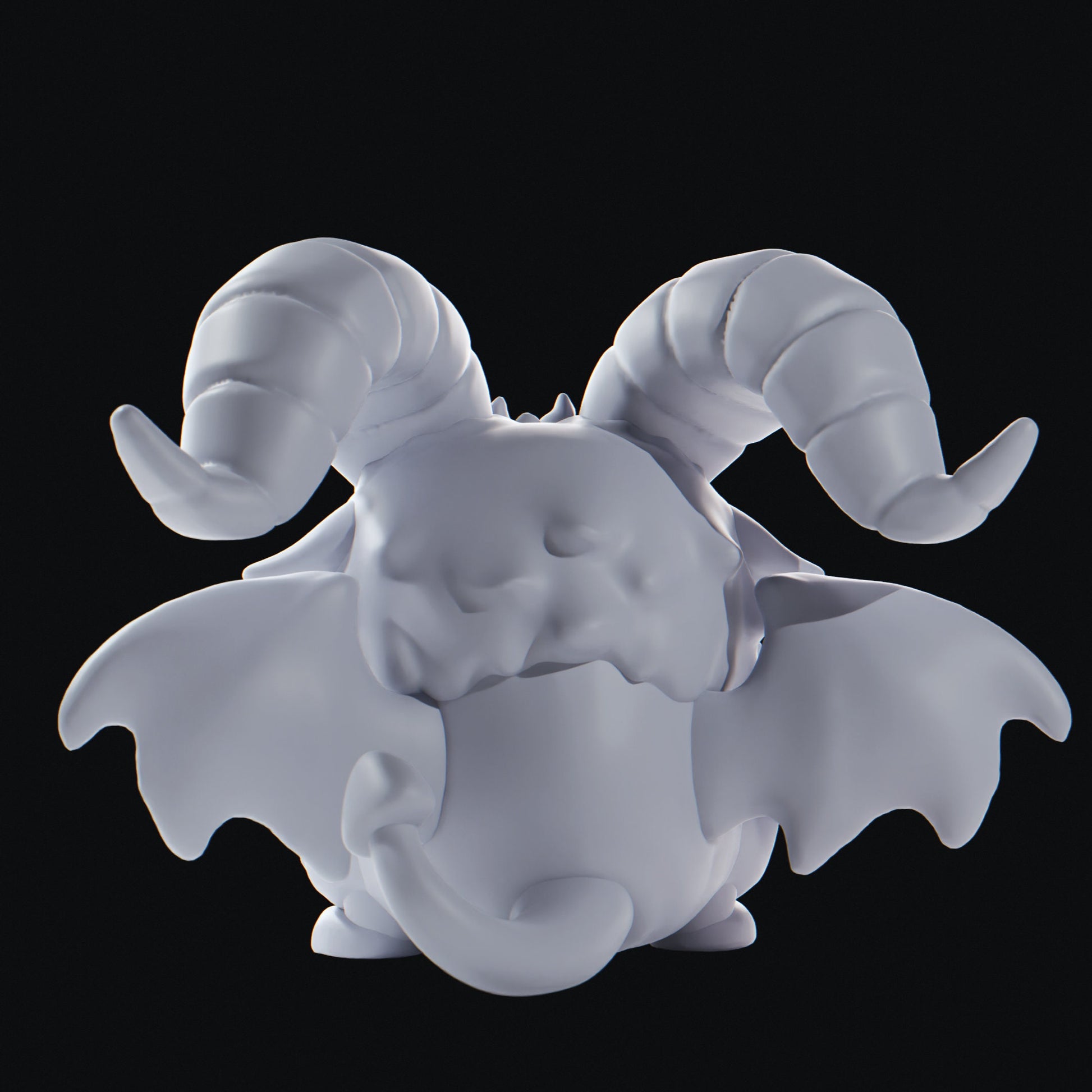 DevilGoat - UNPAINTED - Grumpii Art Toy