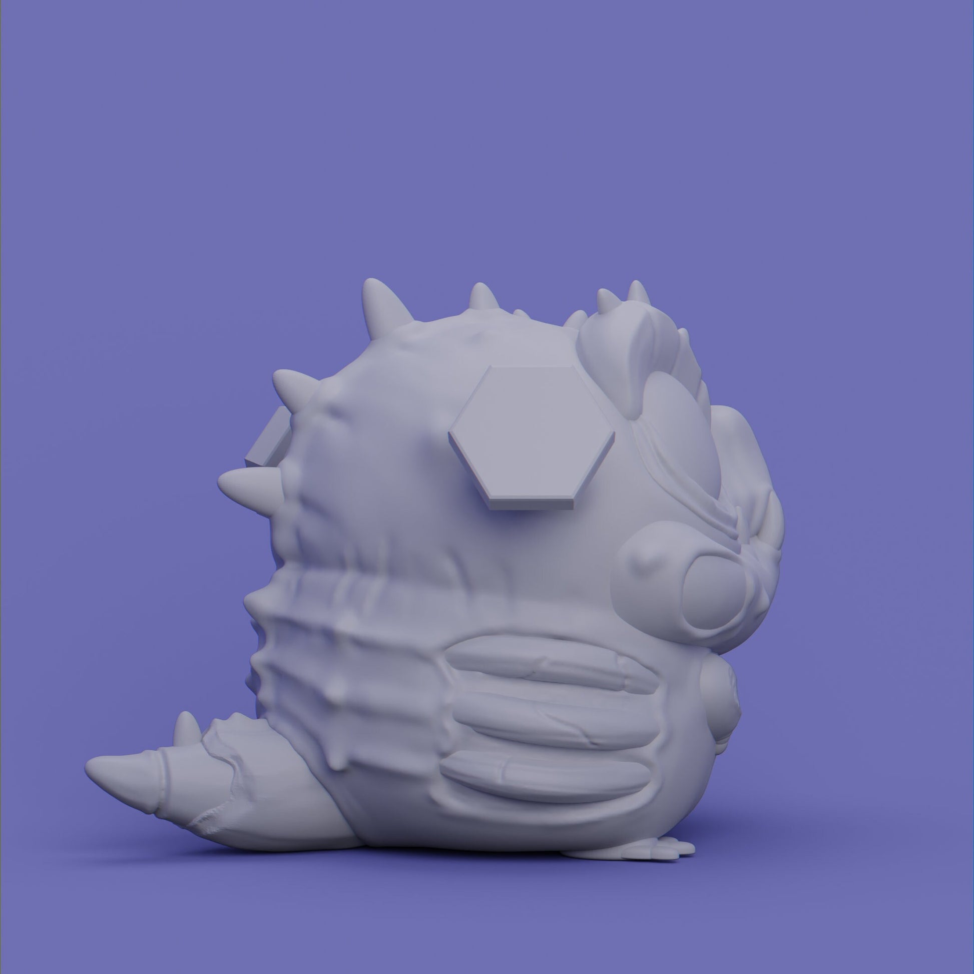 Zombii - UNPAINTED - Grumpii Art Toy