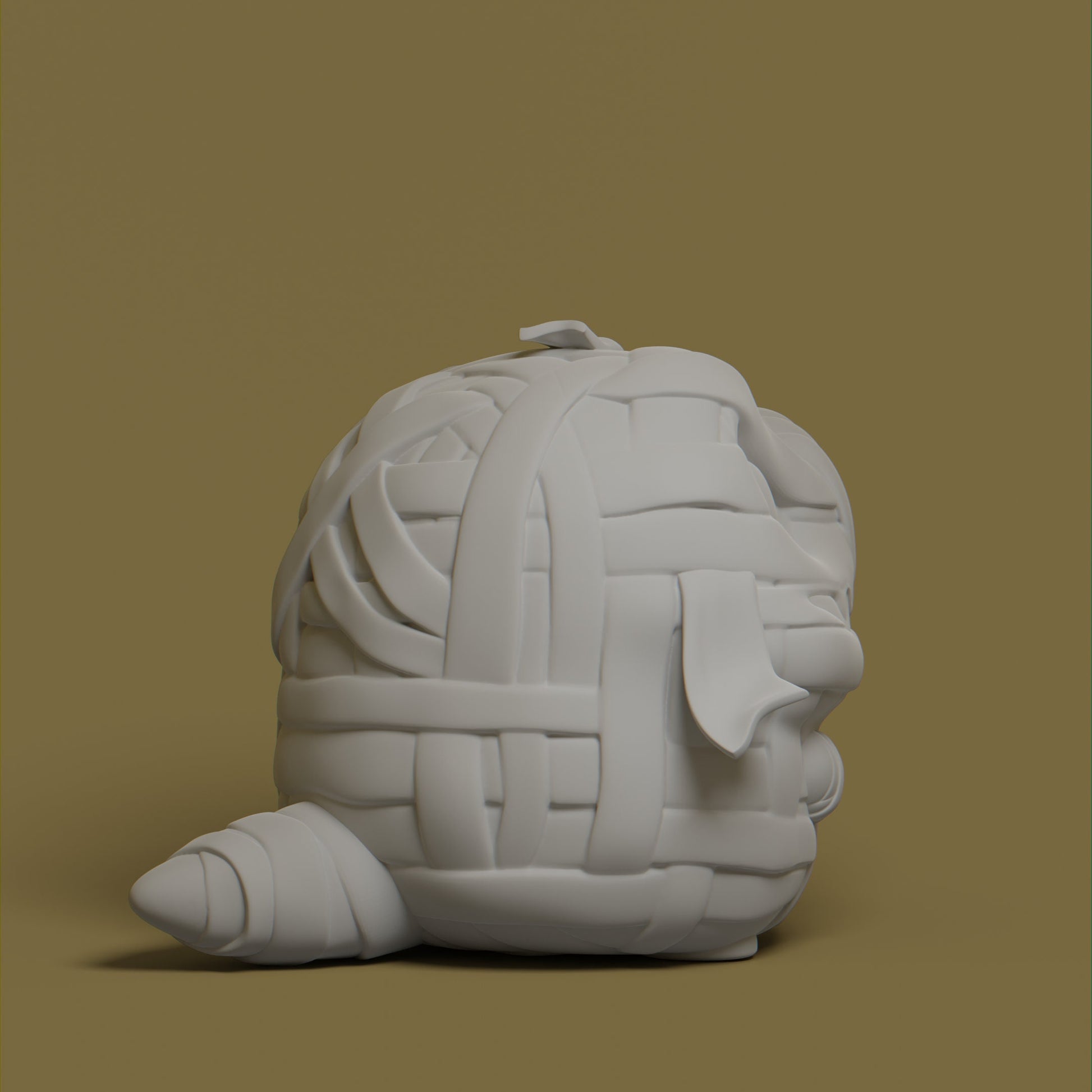 Mummii - UNPAINTED - Grumpii Art Toy