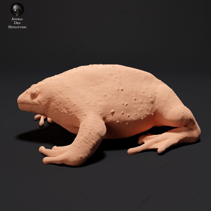 Mexican Burrowing Toad - UNPAINTED - Animal Den Miniatures