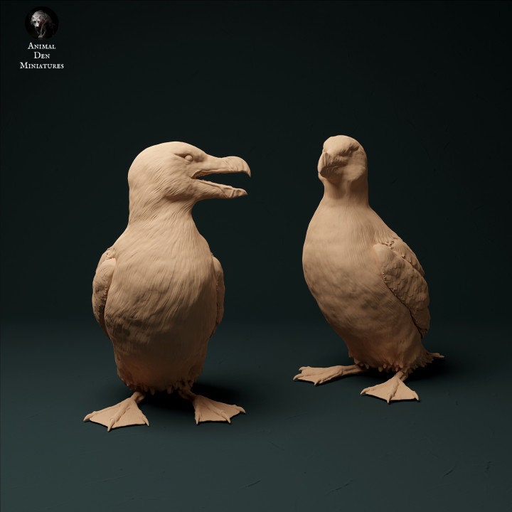 Razorbills - UNPAINTED - Animal Den Miniatures