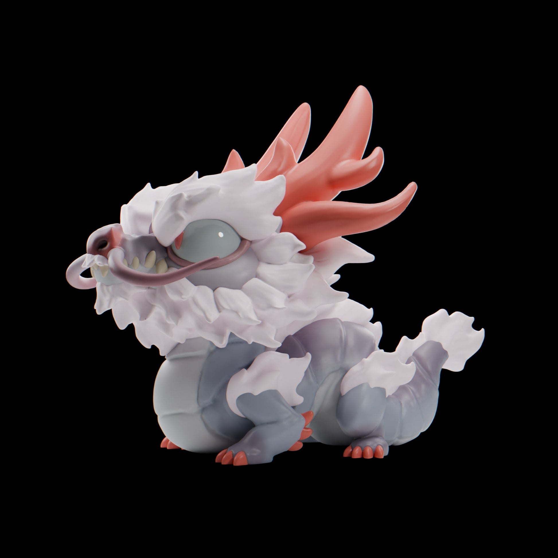 Grumplong - UNPAINTED - Grumpii Art Toy