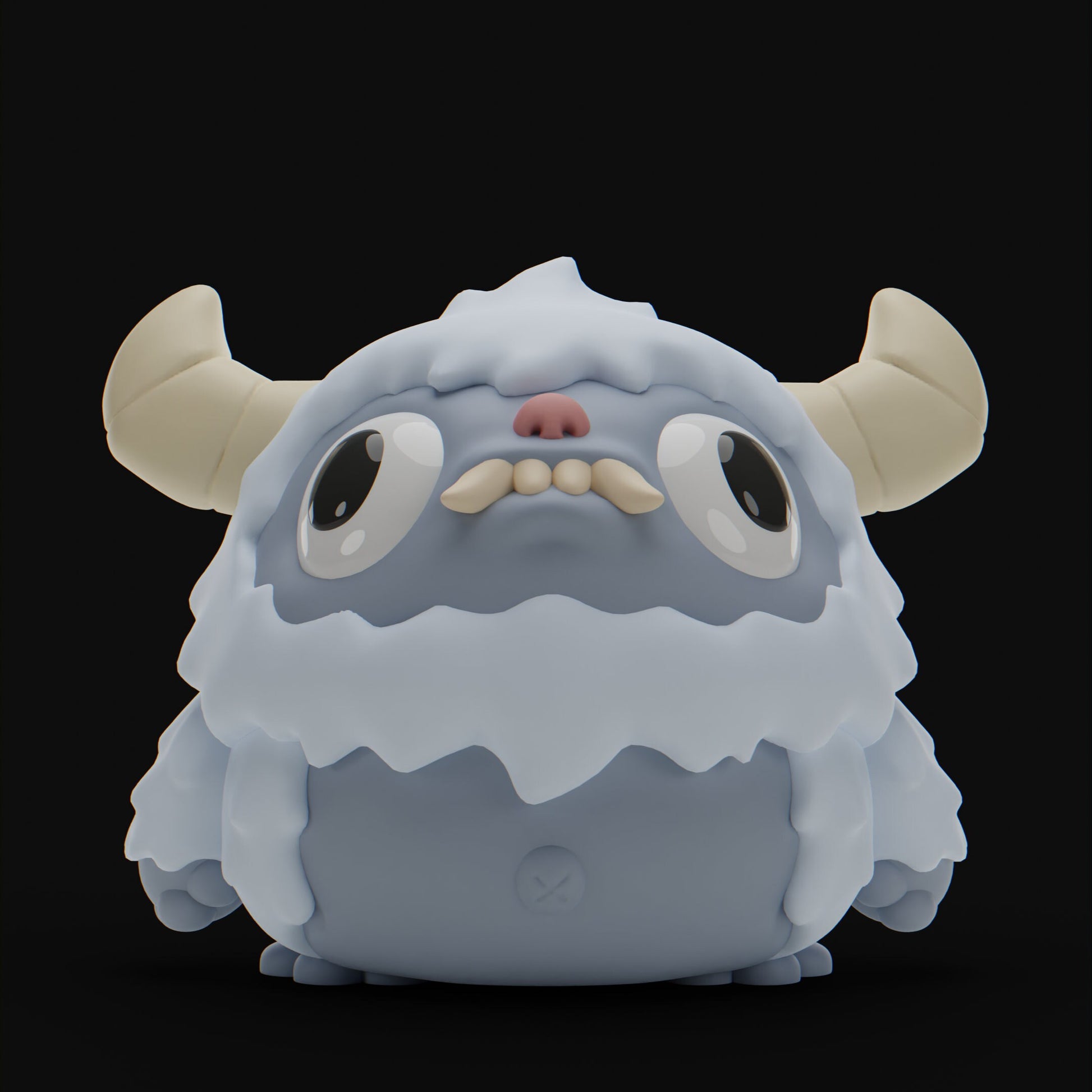 Yetii - UNPAINTED - Grumpii Art Toy