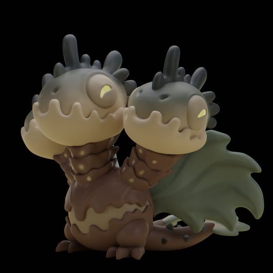 Triplii - UNPAINTED - Grumpii Art Toy