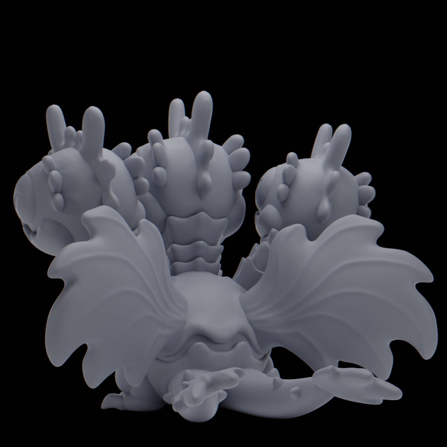 Triplii - UNPAINTED - Grumpii Art Toy