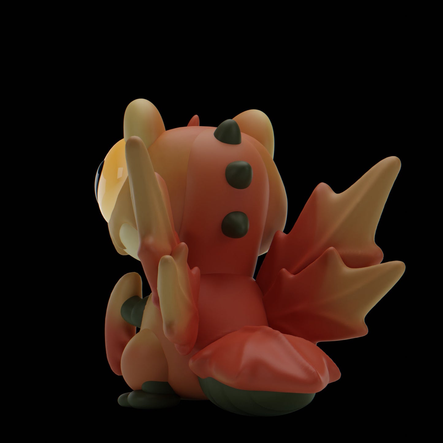 Mantii - UNPAINTED - Grumpii Art Toy