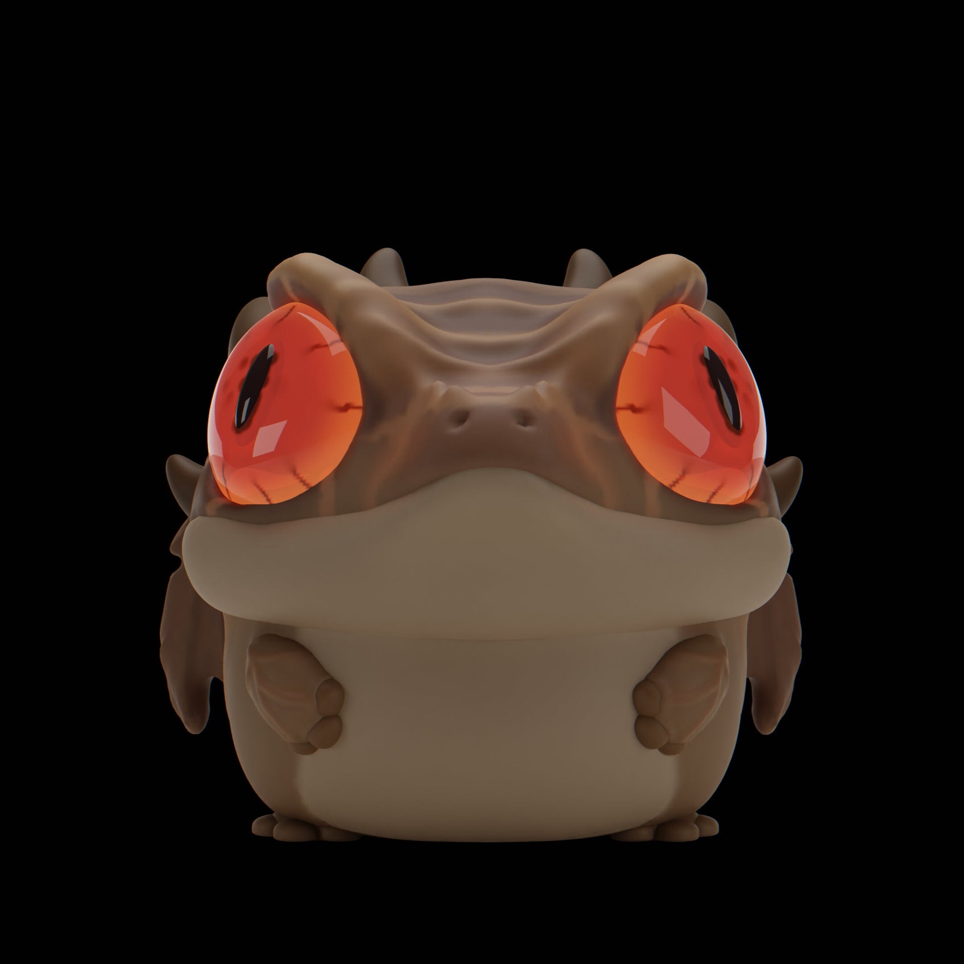 Satanic Leafii - UNPAINTED - Grumpii Art Toy