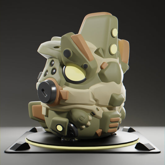 Reptii - UNPAINTED - Grumpii Art Toy