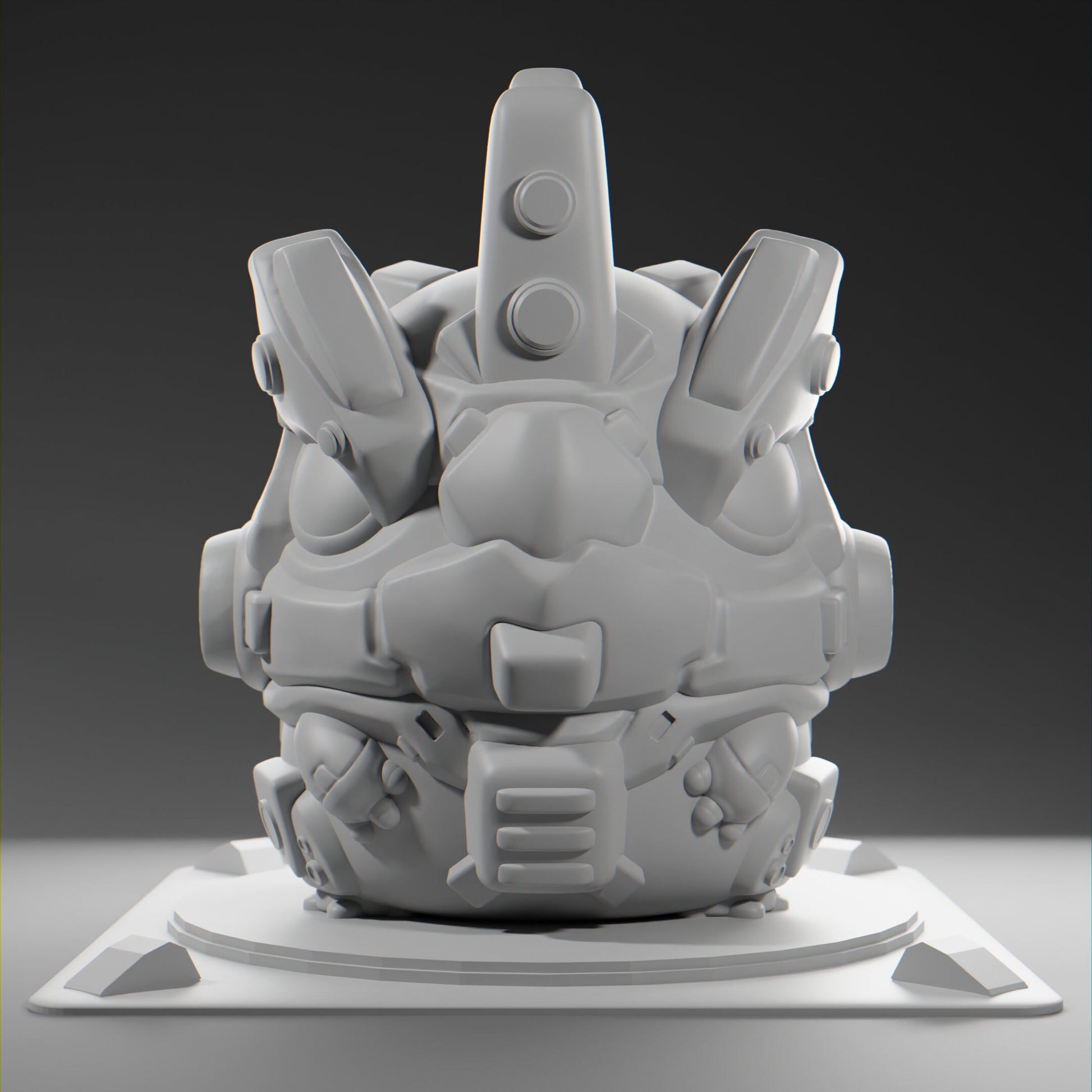 Reptii - UNPAINTED - Grumpii Art Toy