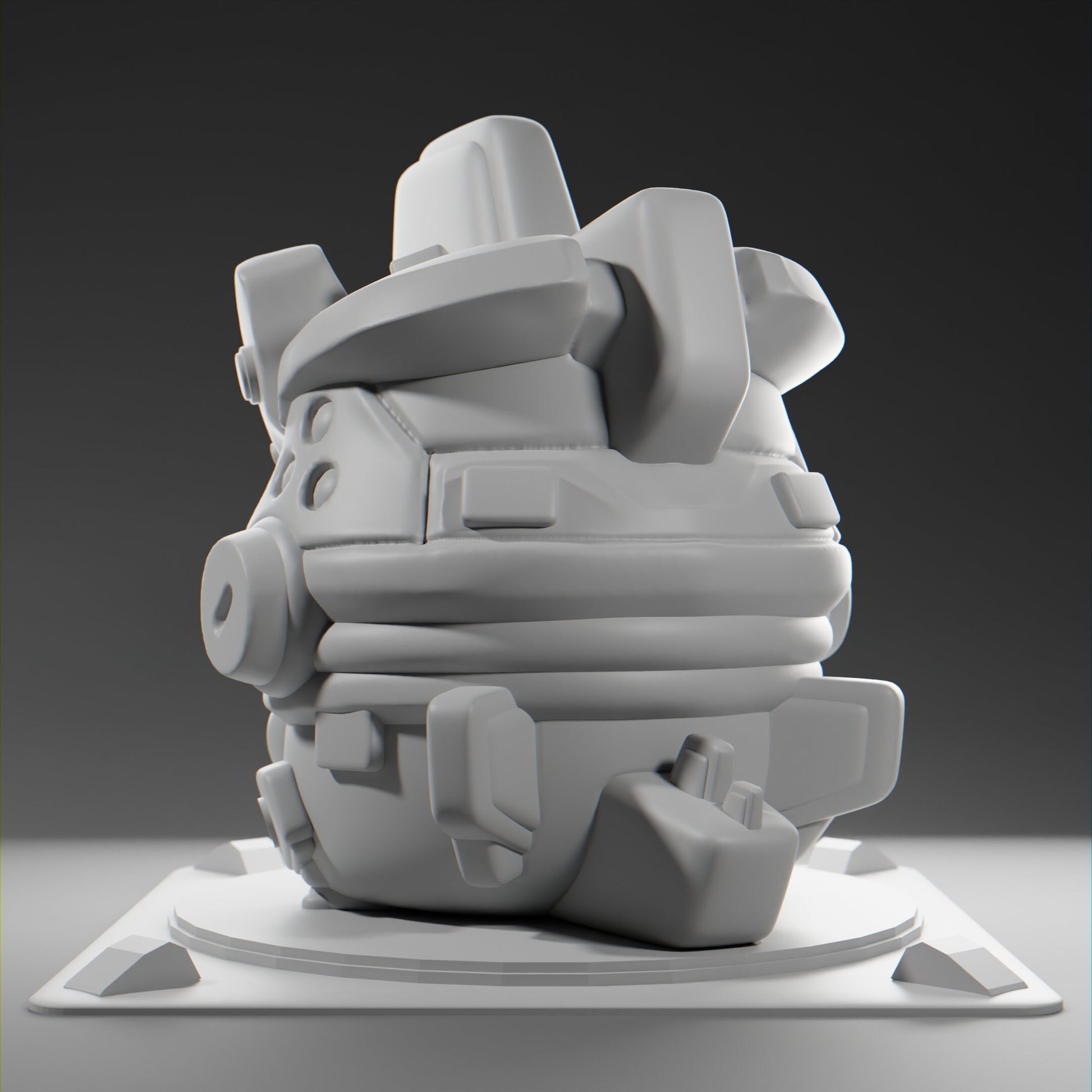 Reptii - UNPAINTED - Grumpii Art Toy