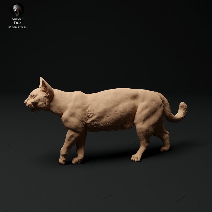 Domestic Cat - UNPAINTED - Animal Den Miniatures