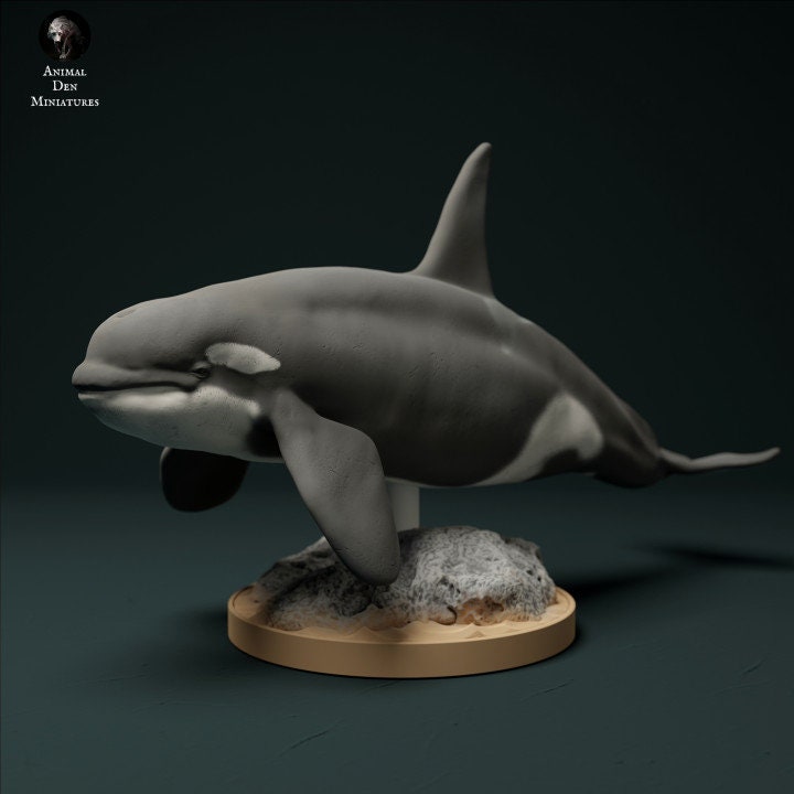 Orca - UNPAINTED - Animal Den Miniatures