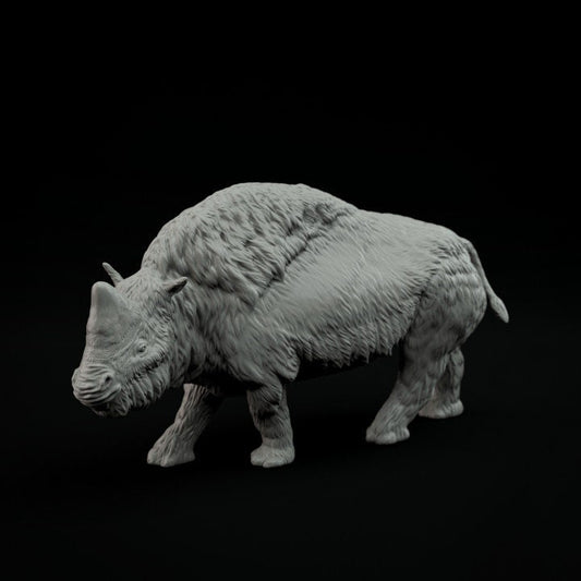 Elasmotherium - UNPAINTED - Dino and Dog Miniatures