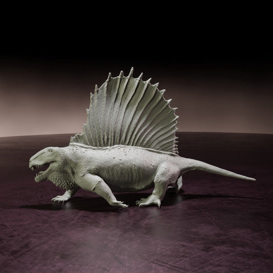 Dimetrodon Walking - Dino and Dog Miniatures