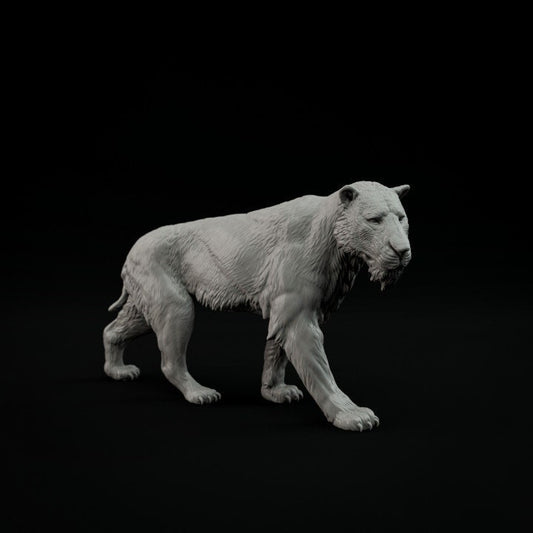 Homotherium Walking- Dino and Dog Miniatures