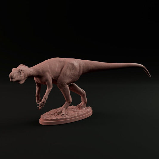 Herrerasaurus Sneaking - Dino and Dog Miniatures