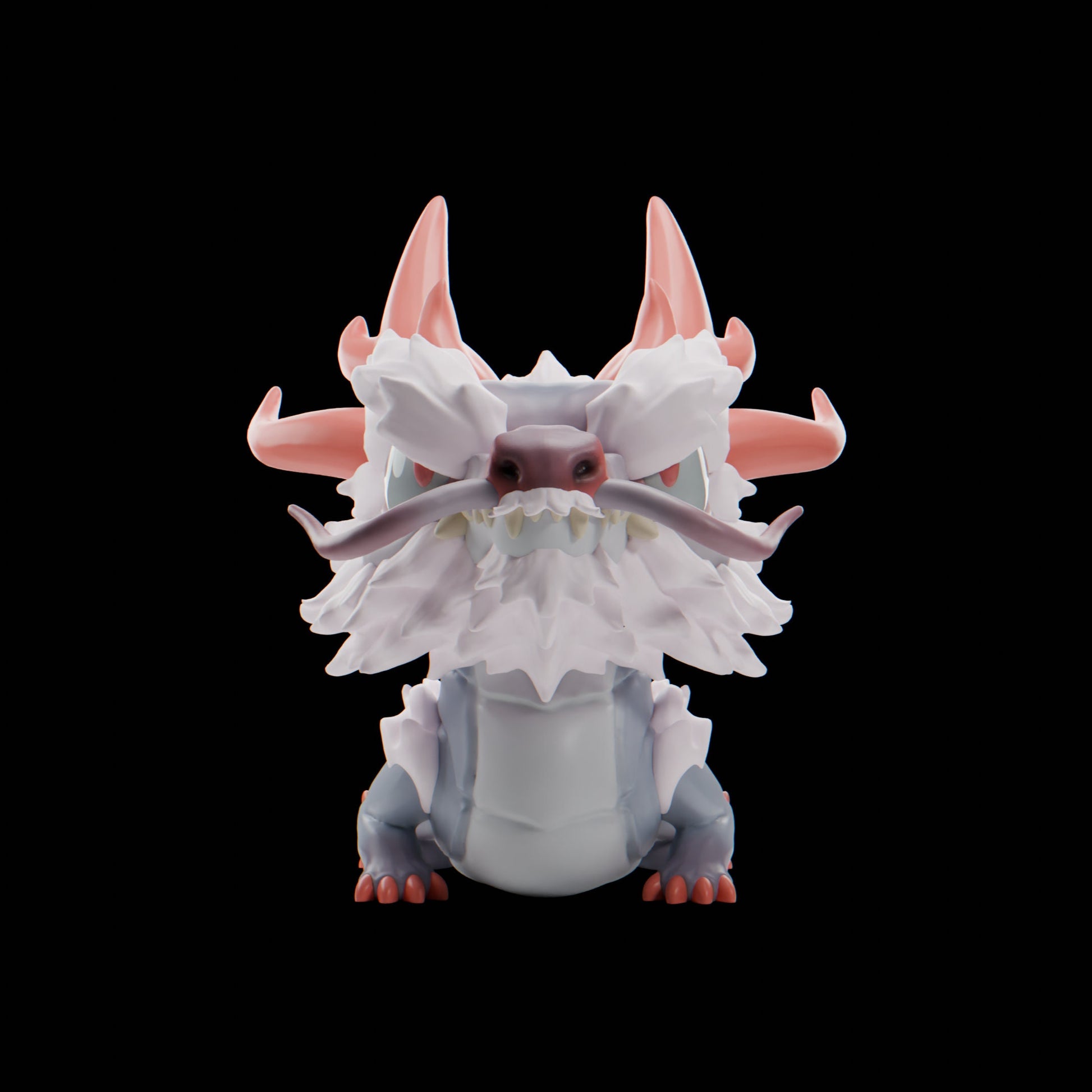 Grumplong - UNPAINTED - Grumpii Art Toy