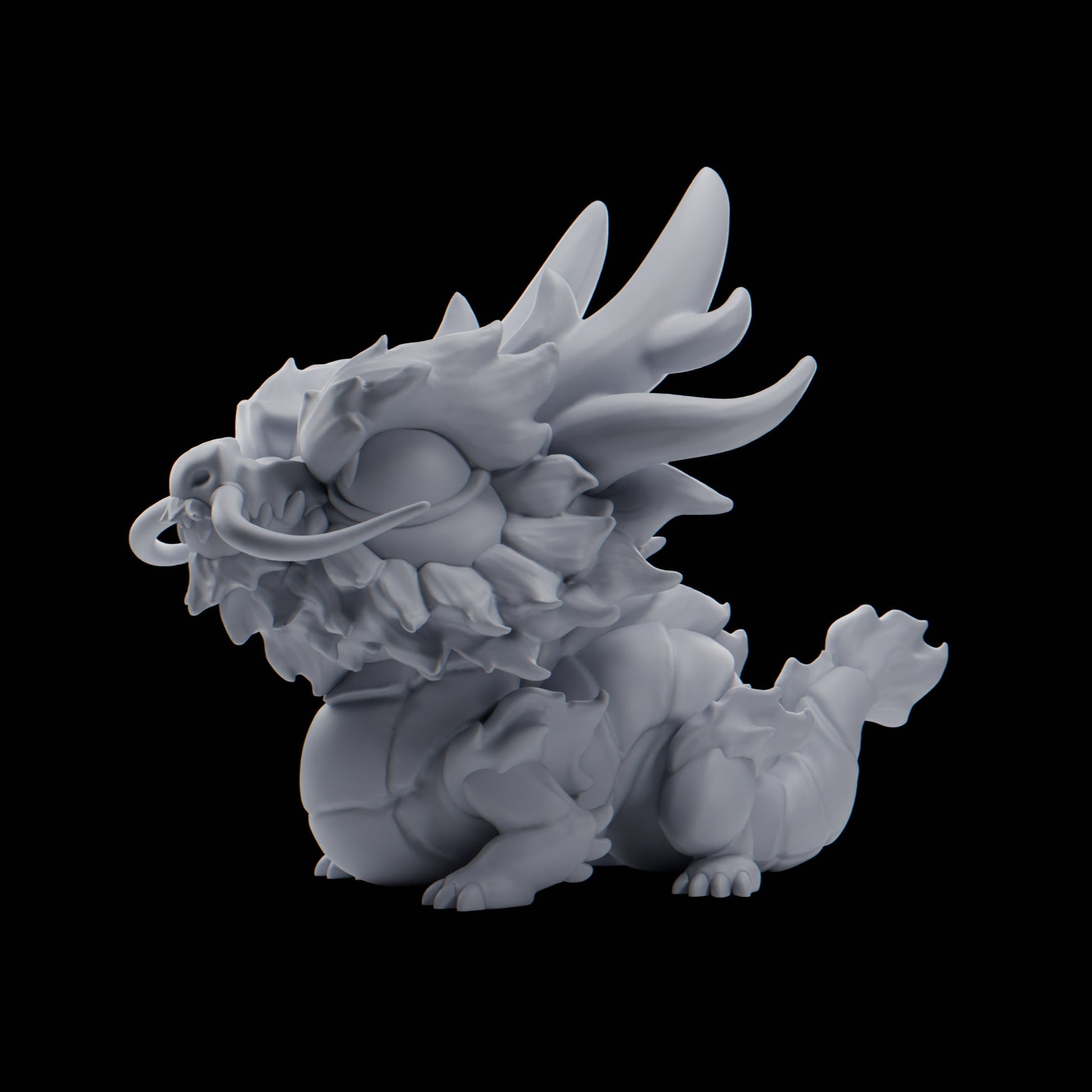 Grumplong - UNPAINTED - Grumpii Art Toy