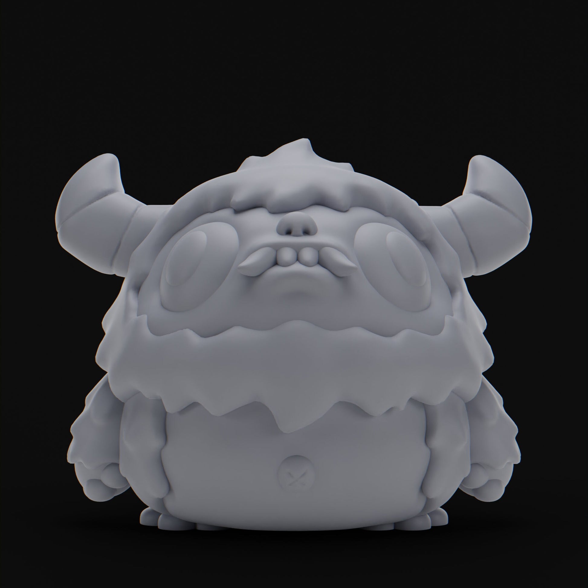Yetii - UNPAINTED - Grumpii Art Toy