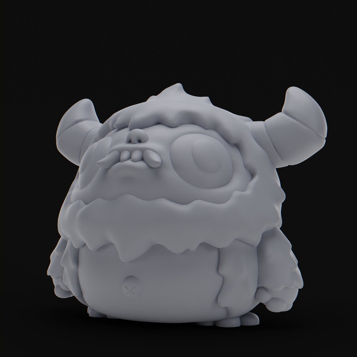 Yetii - UNPAINTED - Grumpii Art Toy
