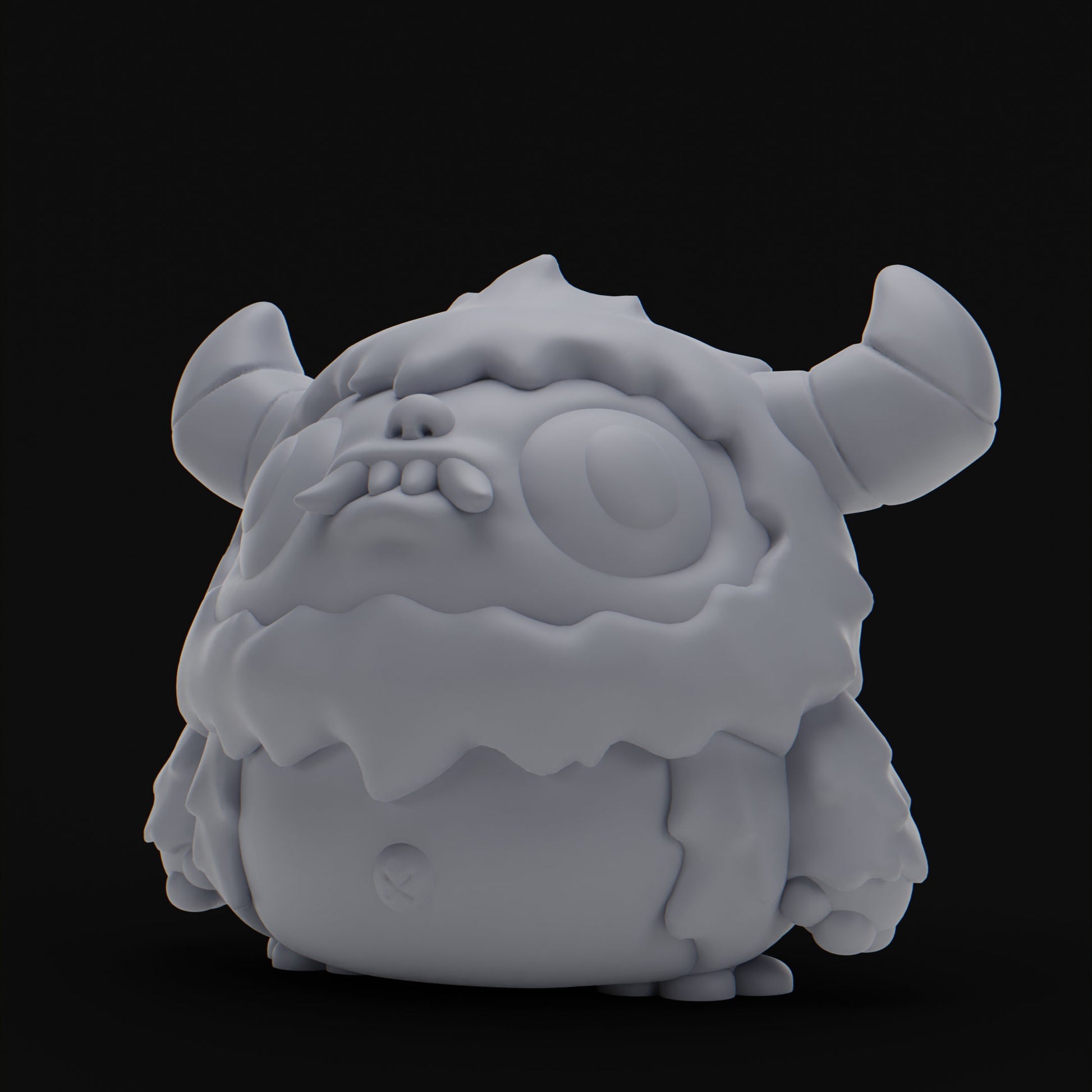 Yetii - UNPAINTED - Grumpii Art Toy