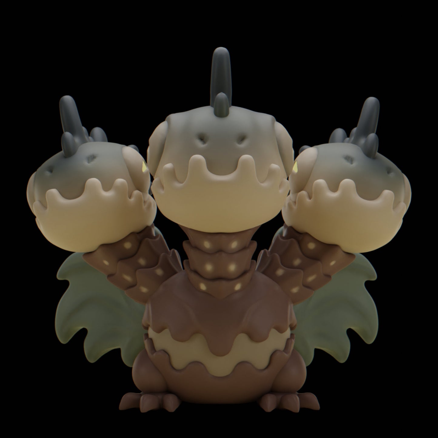 Triplii - UNPAINTED - Grumpii Art Toy