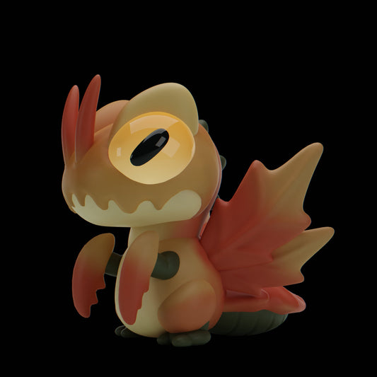 Mantii - UNPAINTED - Grumpii Art Toy