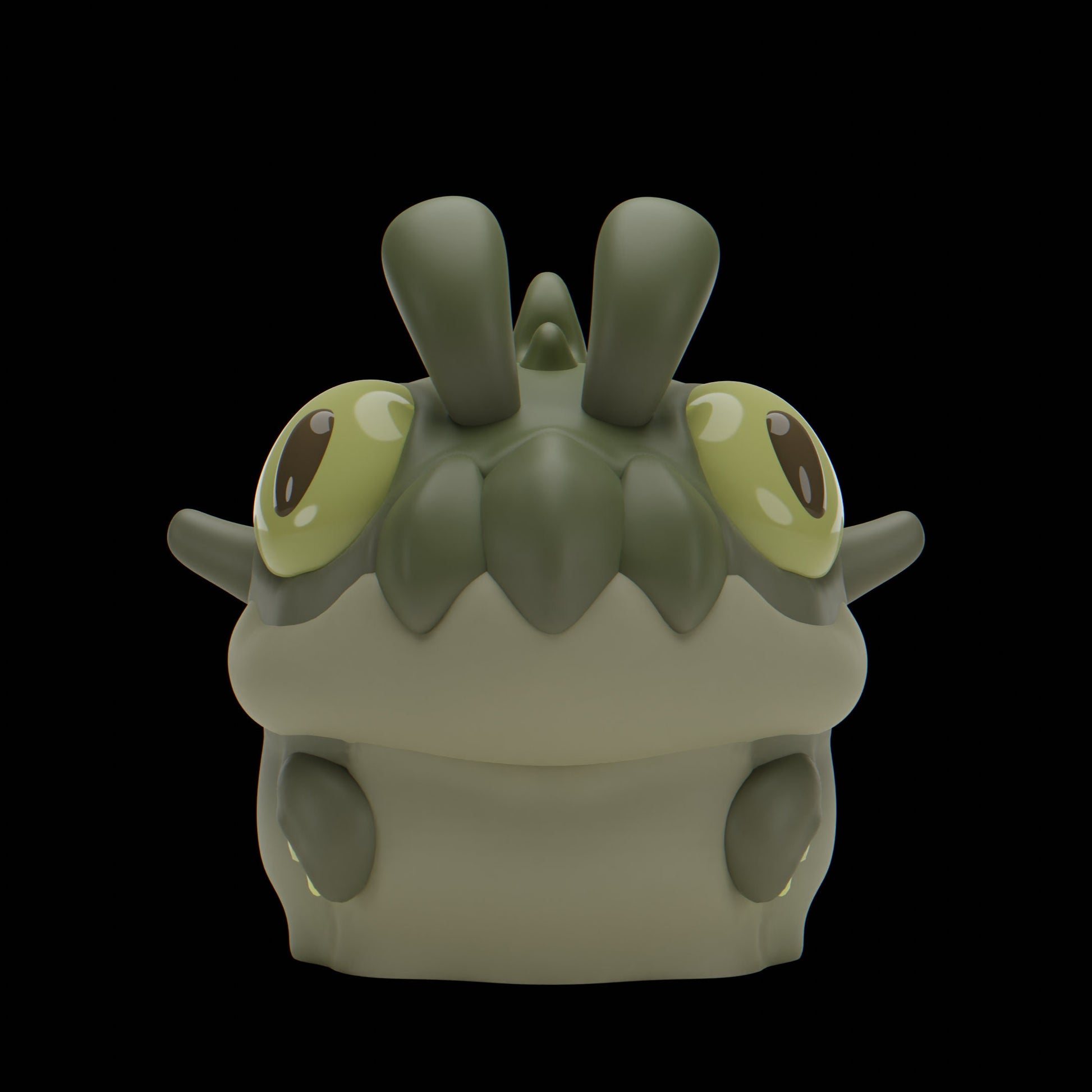 Slowii - UNPAINTED - Grumpii Art Toy