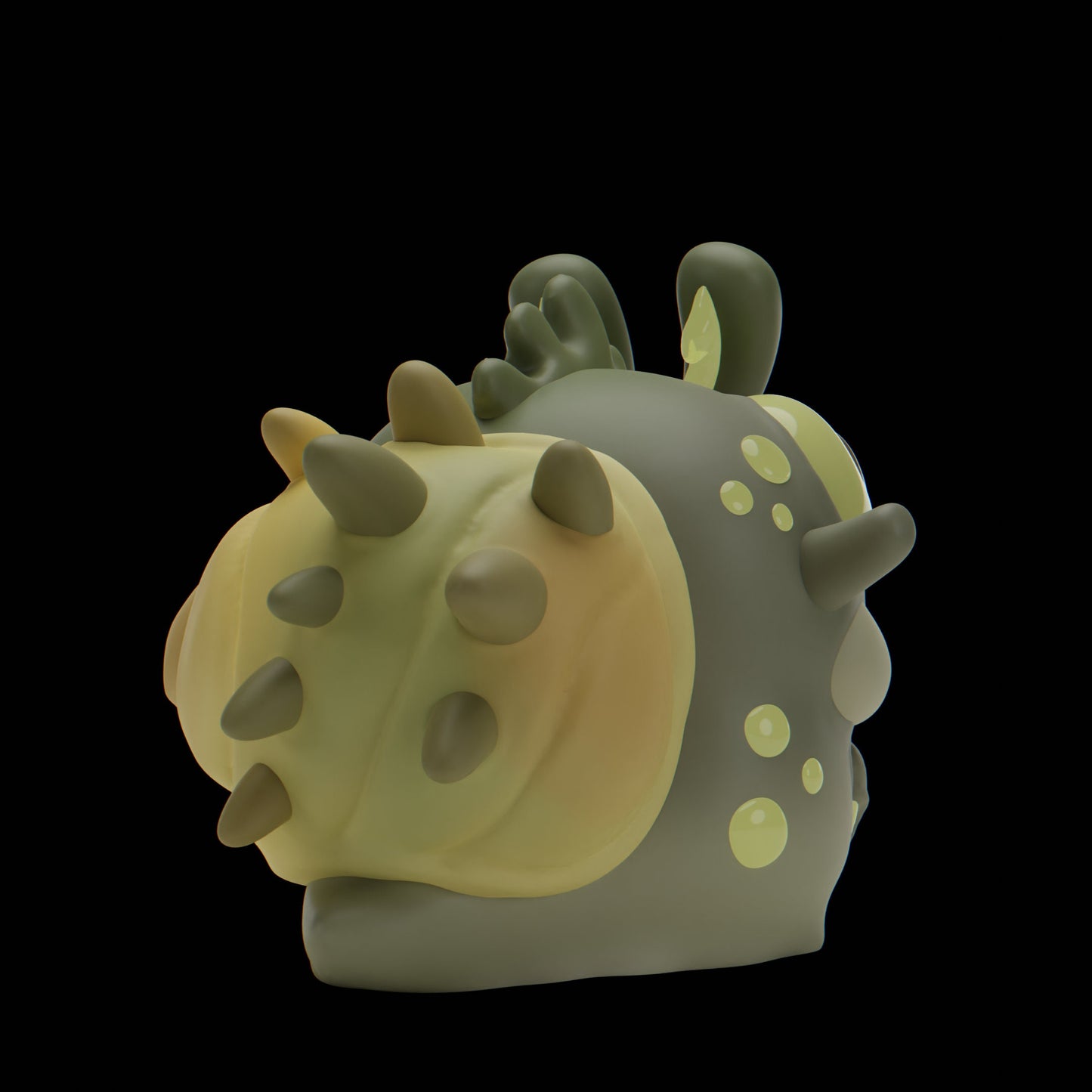 Slowii - UNPAINTED - Grumpii Art Toy