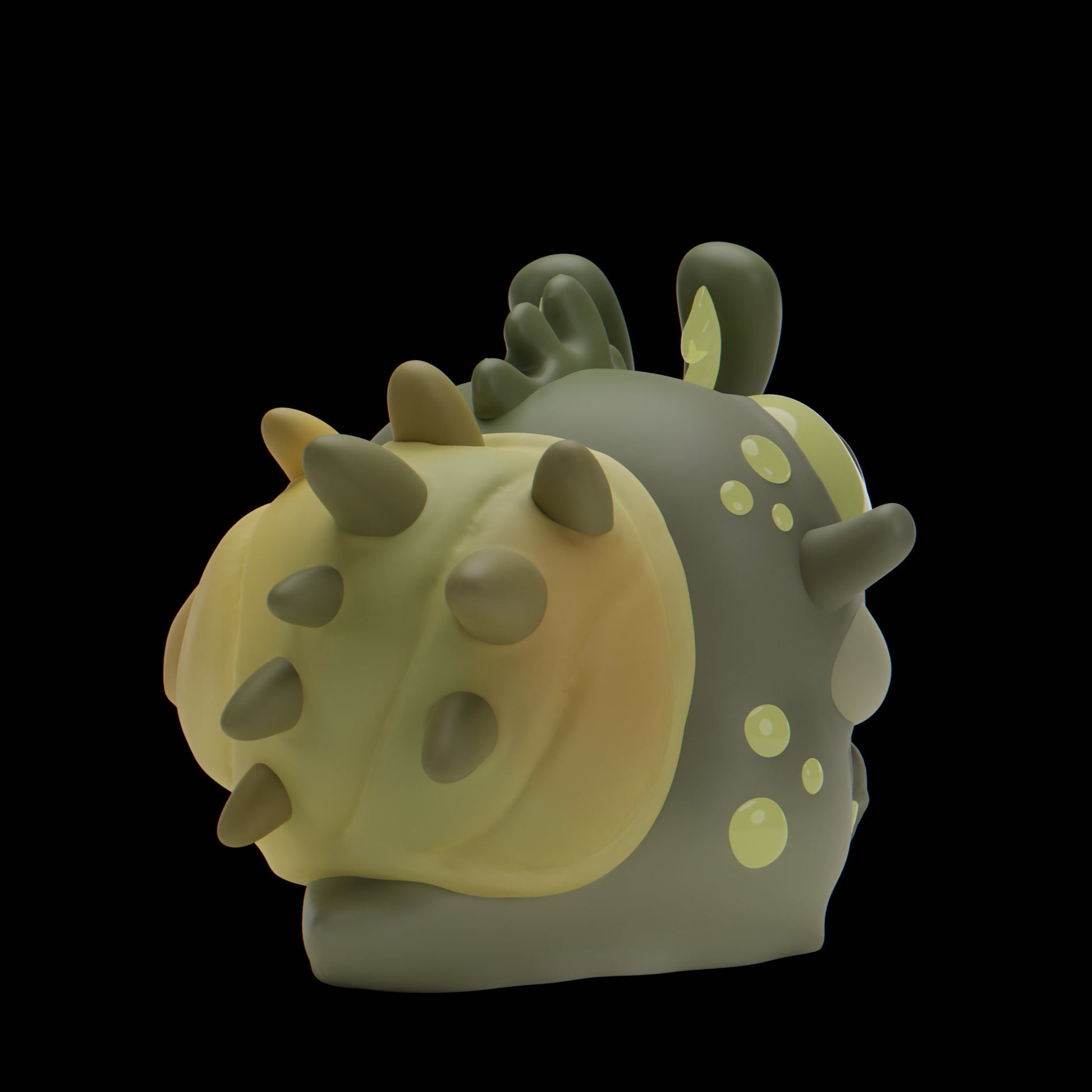 Slowii - UNPAINTED - Grumpii Art Toy