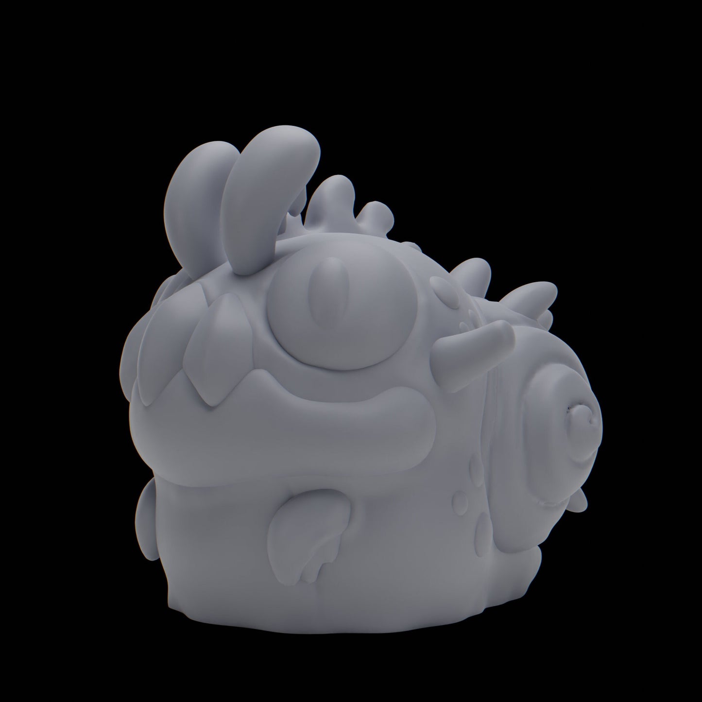 Slowii - UNPAINTED - Grumpii Art Toy