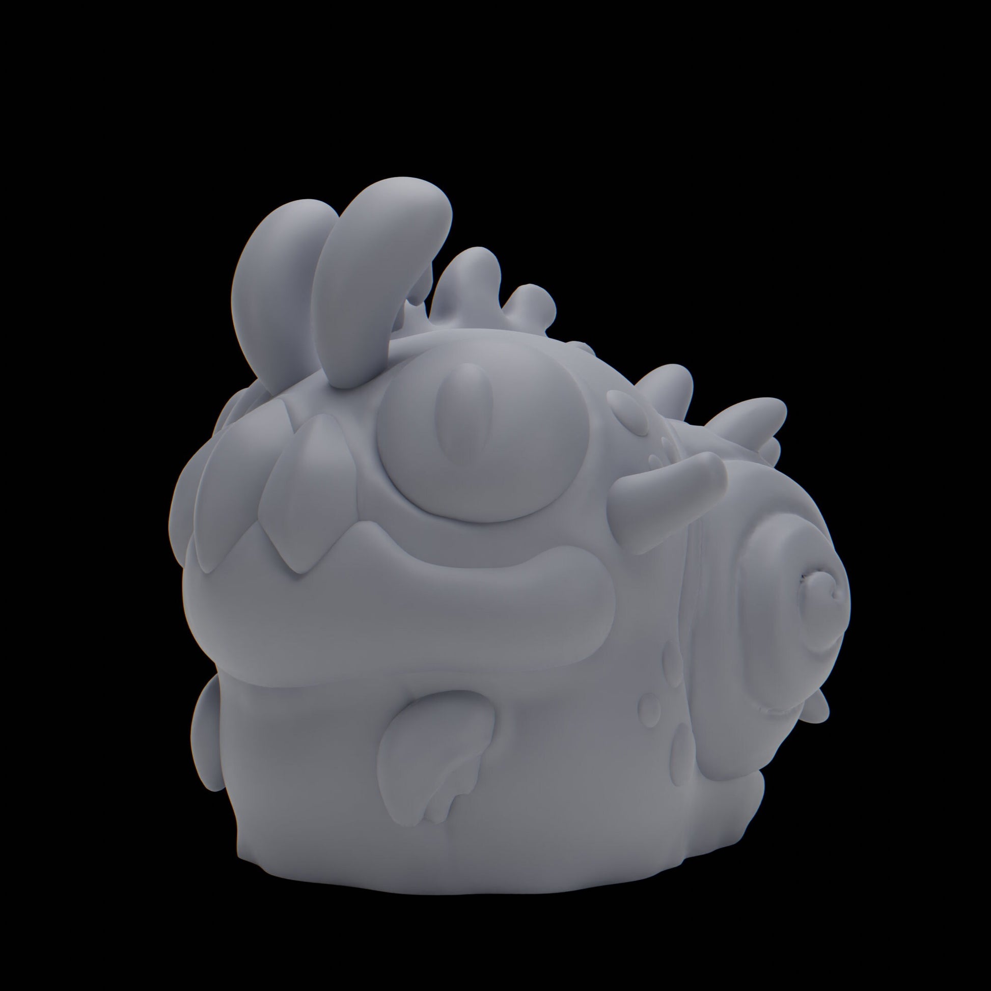 Slowii - UNPAINTED - Grumpii Art Toy