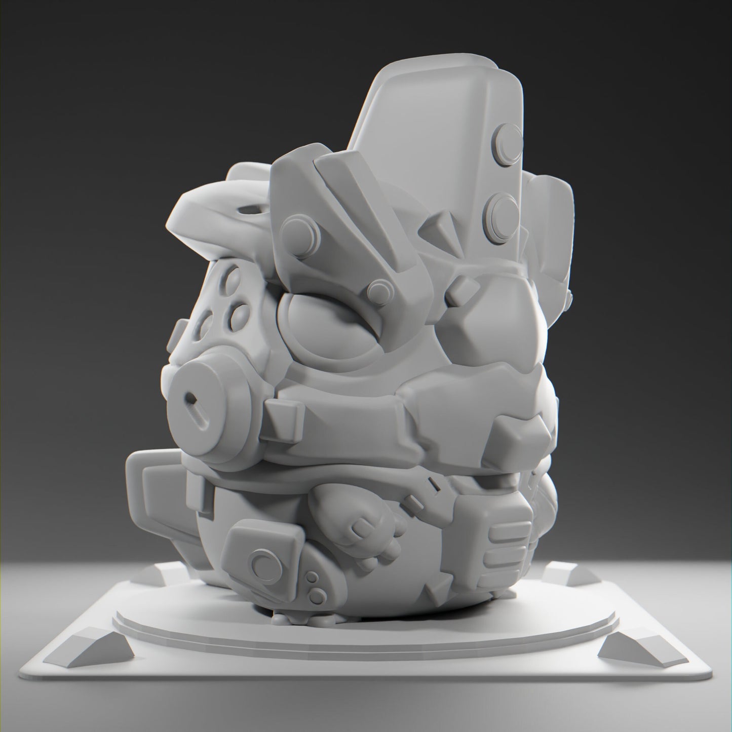 Reptii - UNPAINTED - Grumpii Art Toy