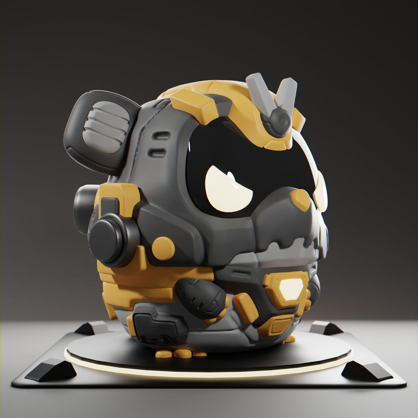 Bearii - UNPAINTED - Grumpii Art Toy