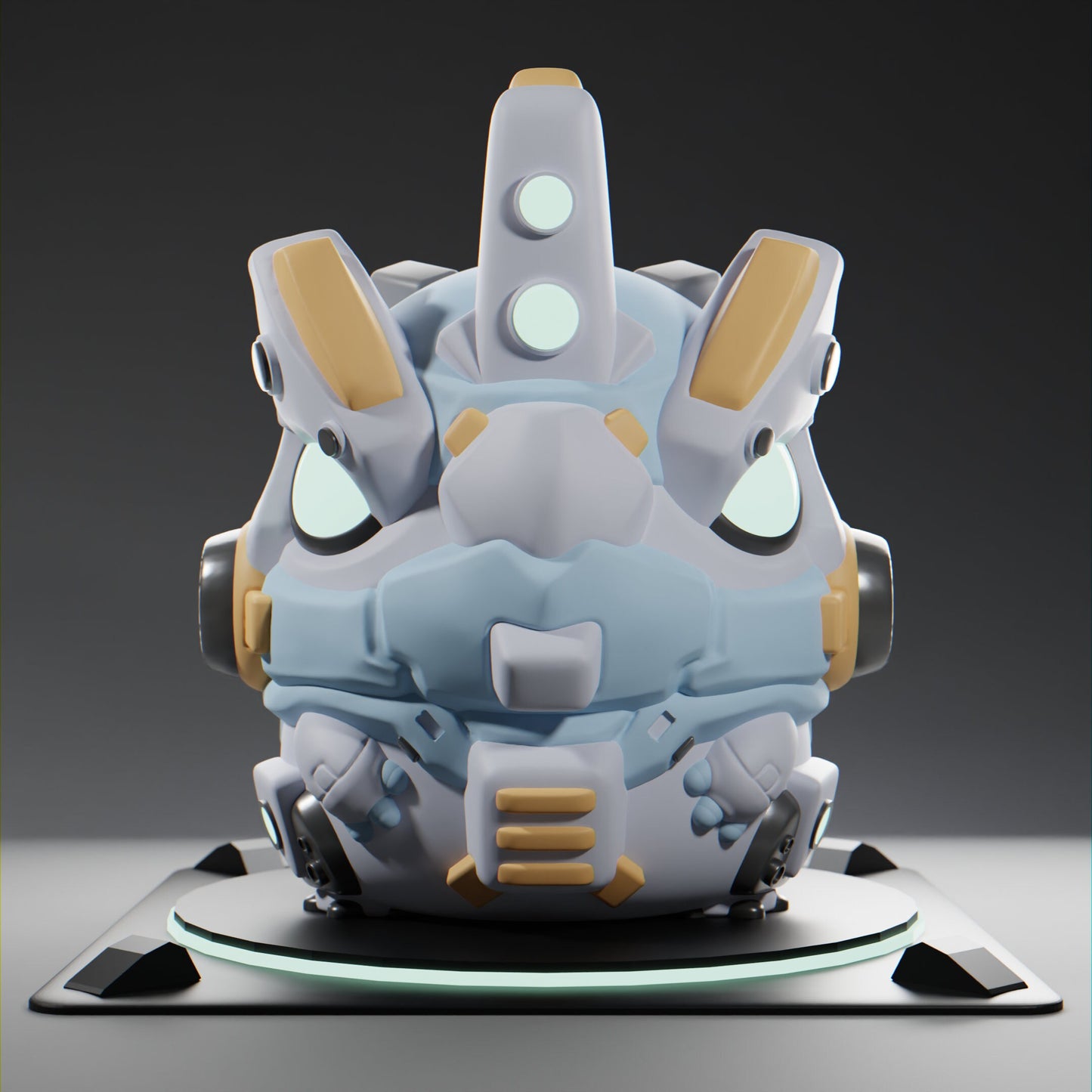 Reptii - UNPAINTED - Grumpii Art Toy