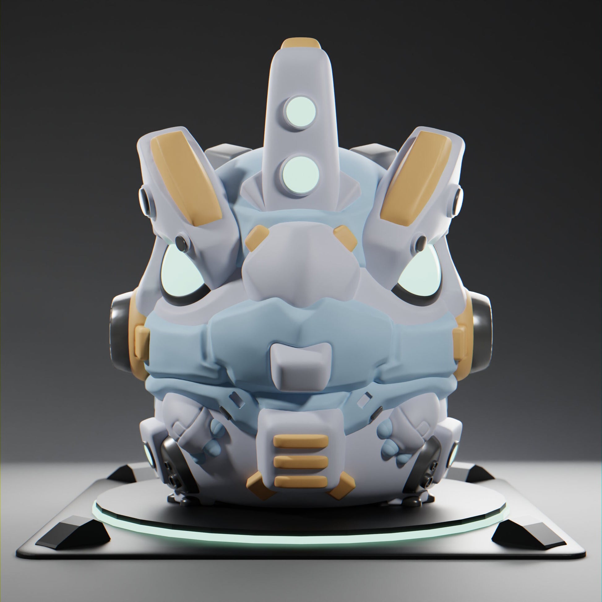 Reptii - UNPAINTED - Grumpii Art Toy