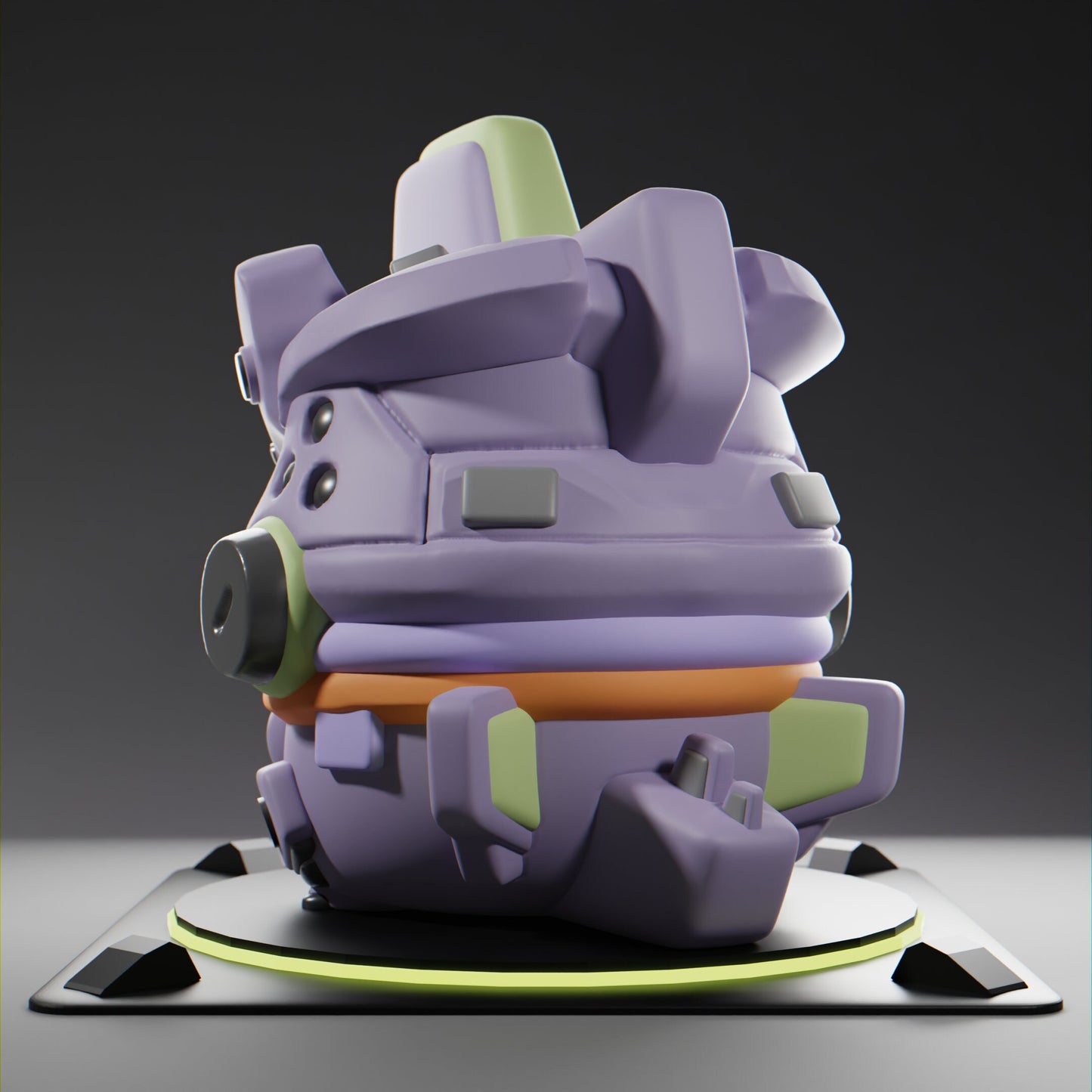 Reptii - UNPAINTED - Grumpii Art Toy