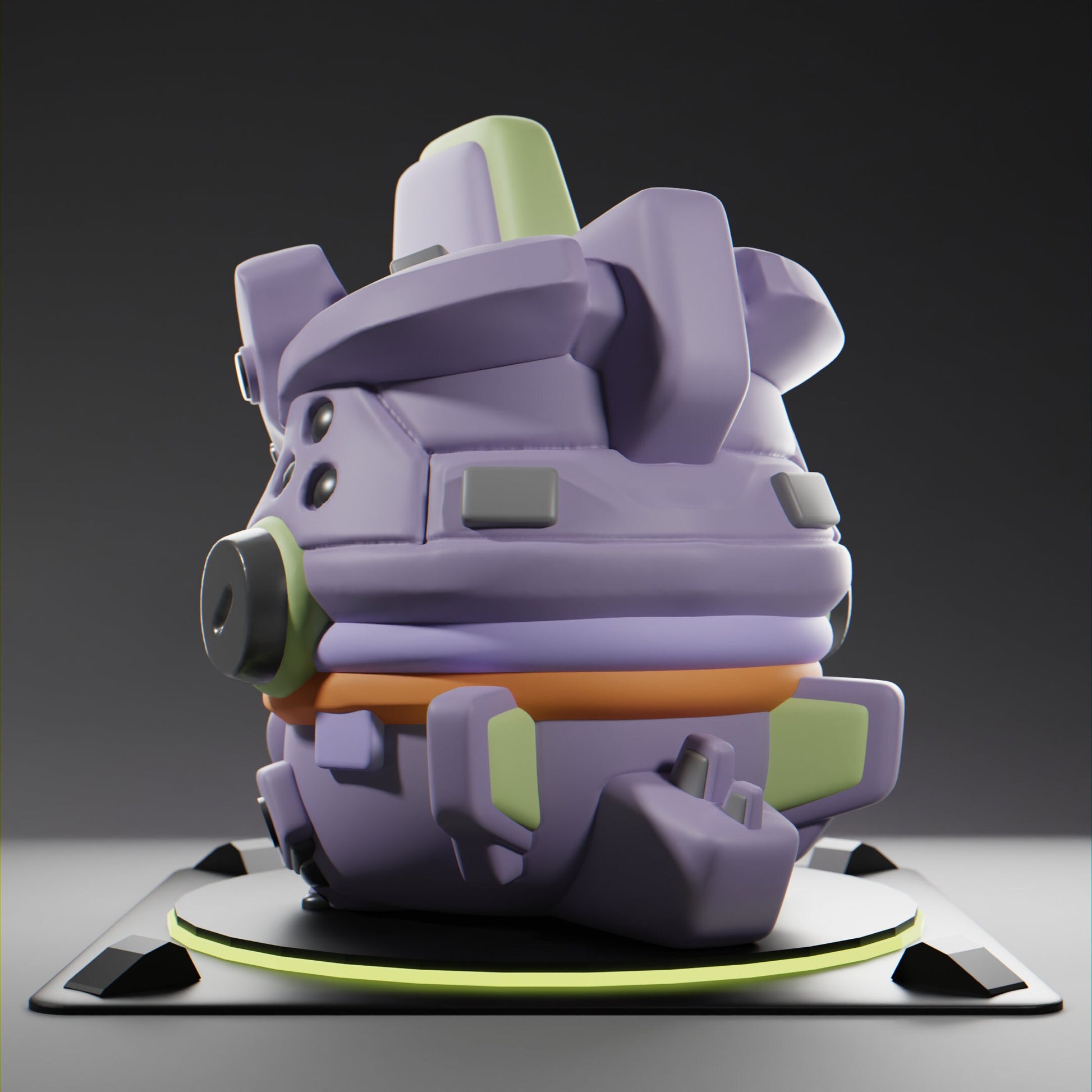 Reptii - UNPAINTED - Grumpii Art Toy
