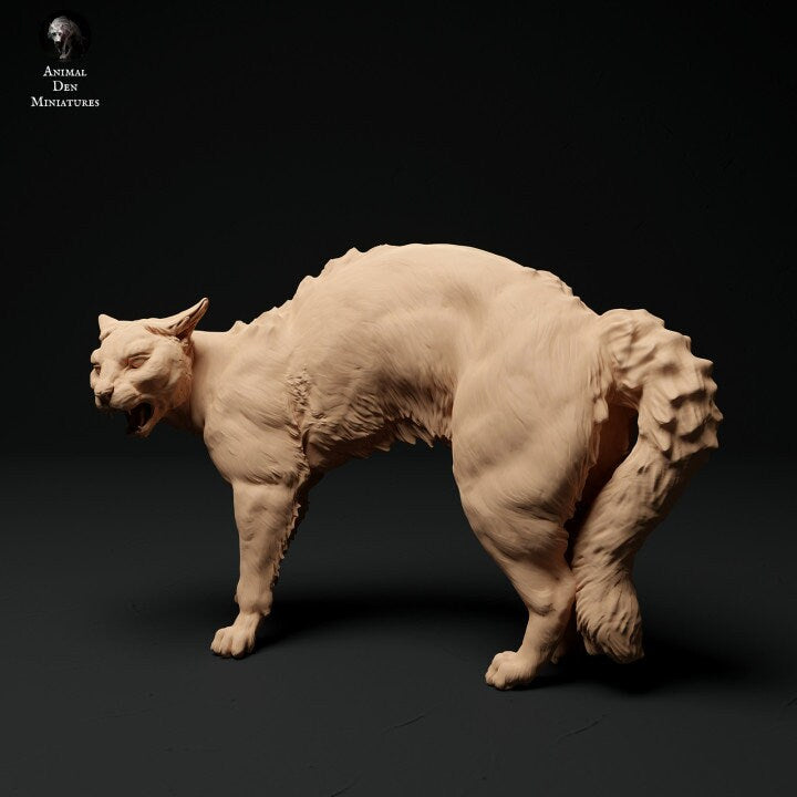 Domestic Cat - UNPAINTED - Animal Den Miniatures