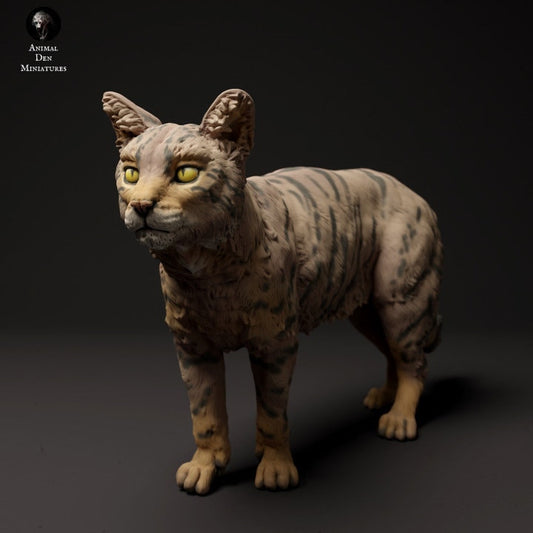 Scottish Wildcat - UNPAINTED - Animal Den Miniatures
