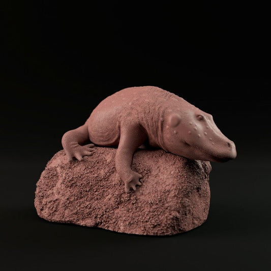 Eryops Resting - Dino and Dog Miniatures