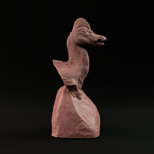 Corythosaurus Bust or Wall Mount - Dino and Dog Miniatures