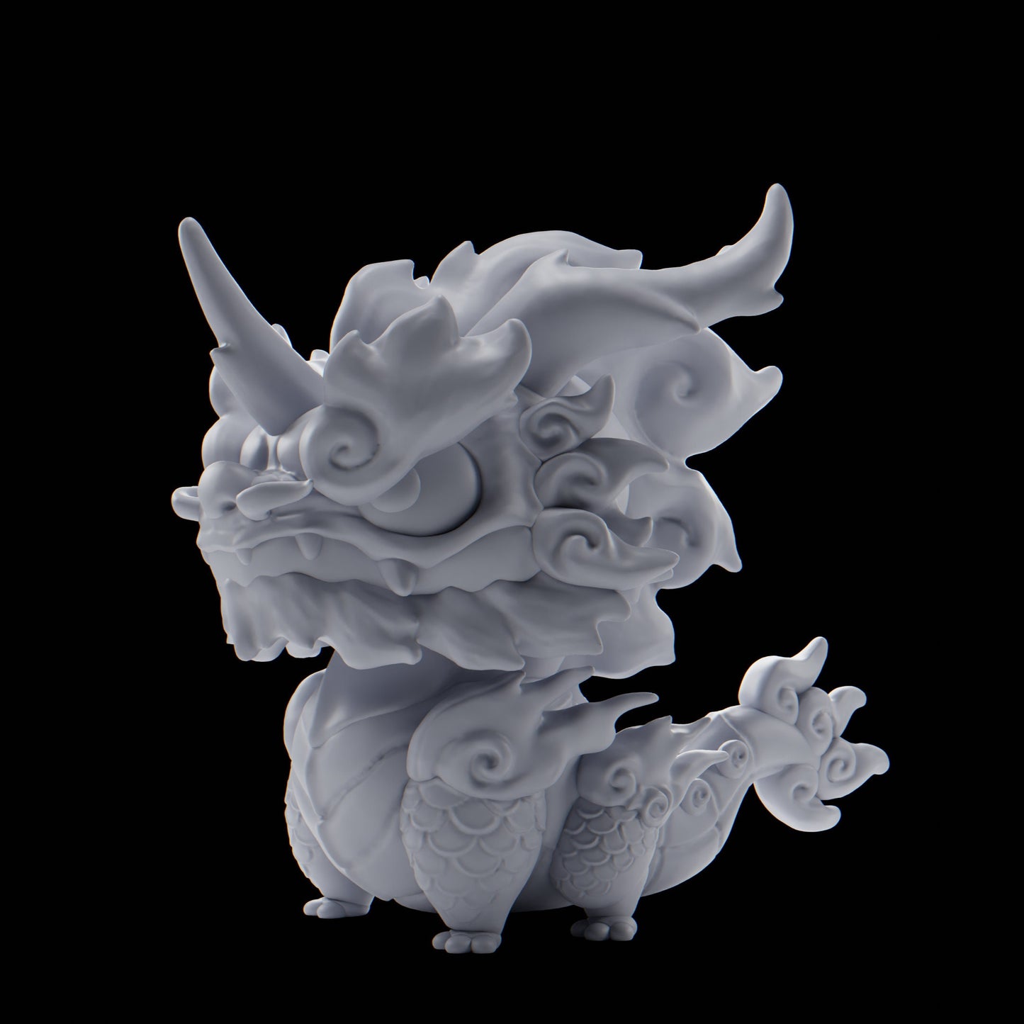 Qilii - UNPAINTED - Grumpii Art Toy